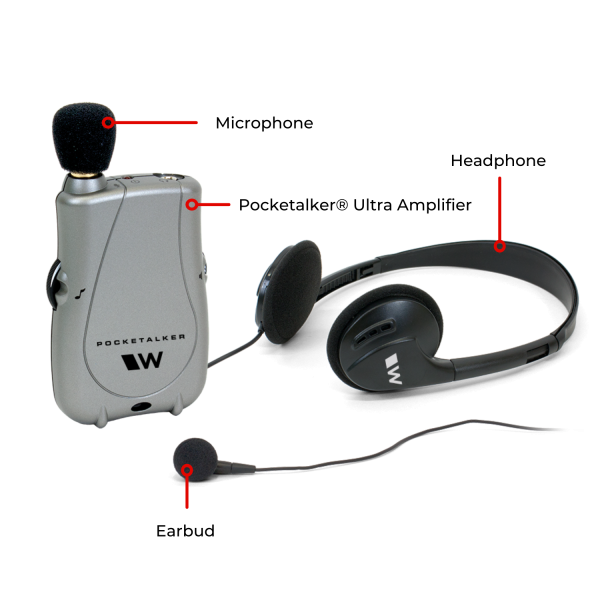 Pocket Talker Ultra w/Ear 0...